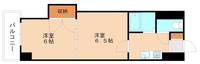 福岡県北九州市小倉北区中島1丁目(マンション)の賃貸物件1109の間取り