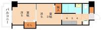 福岡県北九州市小倉北区片野1丁目(マンション)の賃貸物件206の間取り
