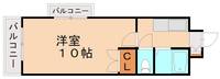 福岡県北九州市小倉北区東篠崎1丁目(マンション)の賃貸物件304の間取り