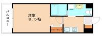 福岡県北九州市小倉南区北方2丁目(マンション)の賃貸物件302の間取り