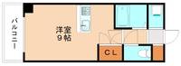 福岡県北九州市小倉南区北方2丁目(マンション)の賃貸物件503の間取り