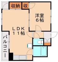 物件の間取り画像