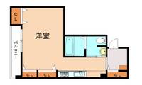 福岡県北九州市小倉南区八幡町(マンション)の賃貸物件302の間取り