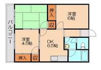 福岡県福岡市博多区東月隈3丁目(アパート)の賃貸物件202の間取り