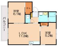 物件の間取り画像