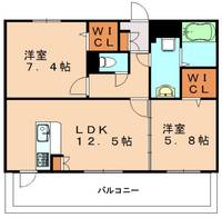 物件の間取り画像