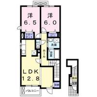 ダンデライオンB棟の間取り