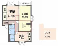 リヴェルテの間取り
