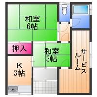 大阪府和泉市伯太町1丁目(一戸建)の賃貸物件の間取り