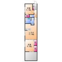 物件の間取り画像