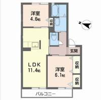 物件の間取り画像