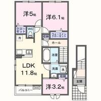 物件の間取り画像