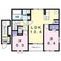 ヴィラ ボヌールの間取り
