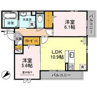 シェソワ メテオールの間取り