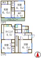 物件の間取り画像