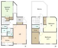 物件の間取り画像