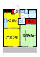 グランディーコート江戸川台の間取り