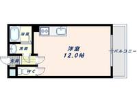 大阪府大阪市東成区神路1丁目(マンション)の賃貸物件の間取り
