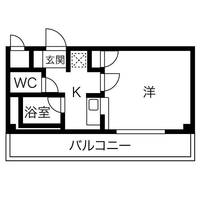 大阪府東大阪市長田2丁目(マンション)の賃貸物件の間取り