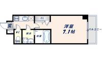 大阪府東大阪市西堤2丁目(マンション)の賃貸物件の間取り