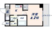 大阪府東大阪市足代新町(マンション)の賃貸物件の間取り