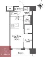 コンフォリア・リヴ新大阪西宮原ソルテラス1003の間取り