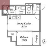 大阪府大阪市生野区中川東2丁目(アパート)の賃貸物件の間取り