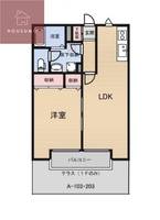 大阪府大阪市平野区加美北2丁目(アパート)の賃貸物件の間取り
