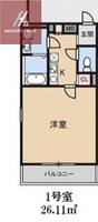 大阪府大阪市平野区加美北6丁目(アパート)の賃貸物件の間取り