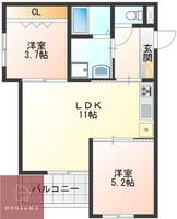 物件の間取り画像