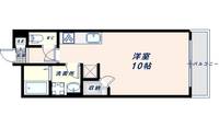 エトワールヴィルR巽東201の間取り