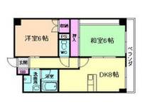サン春日第2マンション104の間取り
