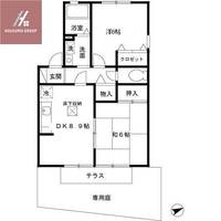 大阪府八尾市郡川5丁目(アパート)の賃貸物件の間取り