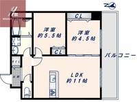 物件の間取り画像