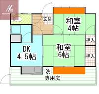 大阪府八尾市上之島町南3丁目(一戸建)の賃貸物件の間取り