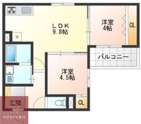物件の間取り画像