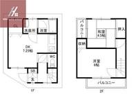 大阪府八尾市西木の本1丁目(一戸建)の賃貸物件の間取り