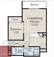 物件の間取り画像