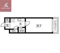 大阪府大阪市平野区加美北3丁目(マンション)の賃貸物件の間取り