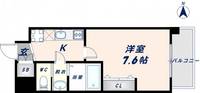 大阪府大阪市東成区玉津1丁目(マンション)の賃貸物件の間取り