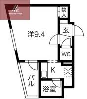 大阪府大阪市平野区瓜破1丁目(マンション)の賃貸物件の間取り