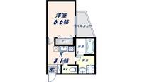 大阪府東大阪市横沼町1丁目(アパート)の賃貸物件の間取り