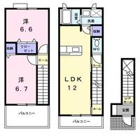 物件の間取り画像