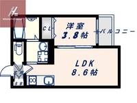 大阪府東大阪市金岡2丁目(アパート)の賃貸物件の間取り