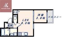 大阪府東大阪市金岡2丁目(アパート)の賃貸物件の間取り