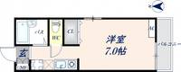 サンライフ山上210の間取り