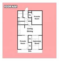 カサコモダPART1の間取り