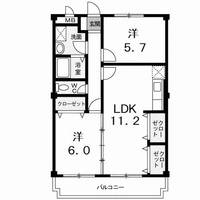エトワール北矢三303の間取り