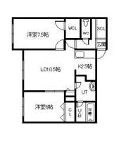物件の間取り画像