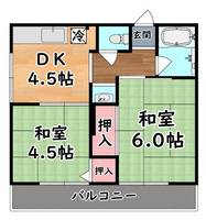 物件の間取り画像